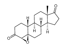 4,5-Epoxy-5β-estra-3,17-dione结构式