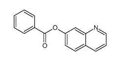 7-Quinolyl benzoate结构式