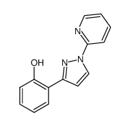 2-[1-(pyridin-2-yl)-1H-pyrazol-3-yl]phenol结构式