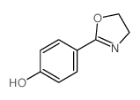 4-(4,5-二氢-2-噁唑)苯酚结构式