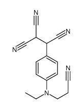 [4-[(2-cyanoethyl)ethylamino]phenyl]ethylenetricarbonitrile结构式