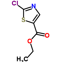 2-氯噻唑-5-甲酸乙酯结构式