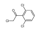 2,6-dichlorophenacyl chloride结构式