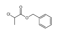 benzyl 2-chloropropanoate结构式