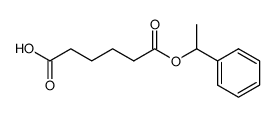 mono(1-phenylethyl)adipate结构式