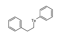 2-phenylethyltellanylbenzene结构式