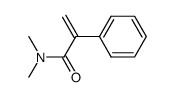 N,N-dimethyl-2-phenylacrylamide结构式