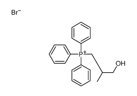 (3-hydroxy-2-methylpropyl)triphenylphosphonium bromide结构式