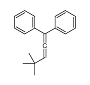 (4,4-dimethyl-1-phenylpenta-1,2-dienyl)benzene结构式