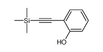 2-(2-trimethylsilylethynyl)phenol结构式
