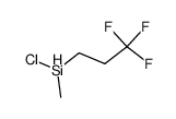 Chlor-methyl-[3,3,3-trifluor-propyl]-silan结构式