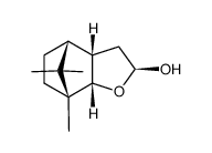 [2S-(2α,3aα,4α,7α,7aα)]-2,3,3a,4,5,6,7,7a-Octahydro-7,8,8-trimethyl-4,7-methanobenzofuran-2-ol结构式