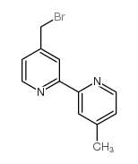 4-(溴甲基)-4-甲基-2,2-联吡啶结构式