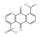 1,5-二硝基蒽醌结构式