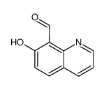 7-hydroxyquinoline-8-carbaldehyde结构式