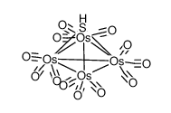 Os4(CO)12(μ3-S)结构式