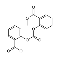 methyl 2-(2-methoxycarbonylphenoxy)carbonyloxybenzoate结构式
