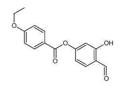 (4-formyl-3-hydroxyphenyl) 4-ethoxybenzoate结构式