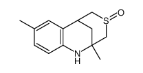 2,8-dimethyl-2,3,5,6-tetrahydro-1H-2,6-methanobenzo[e][1,4]thiazocine 4-oxide结构式