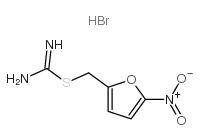 (5-NITRO-2-FURYL)METHYL AMINOMETHANIMIDOTHIOATE HYDROBROMIDE结构式