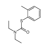 S-(2-methylphenyl) N,N-diethylcarbamothioate结构式