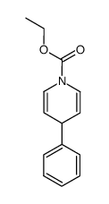 1-ethoxycarbonyl-4-phenyl-1,4-dihydropyridine结构式