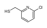 (6-chloropyridin-2-yl)methanethiol结构式