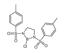 2-chloro-1,3-bis-(4-methylphenyl)sulfonyl-1,3,2-diazaborolidine结构式