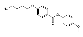 (4-methoxyphenyl) 4-(4-hydroxybutoxy)benzoate结构式