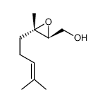 (2S,3S)-2,3-epoxygeraniol结构式