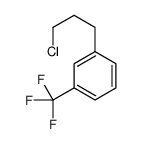 1-(3-Chloropropyl)-3-(trifluoromethyl)benzene结构式
