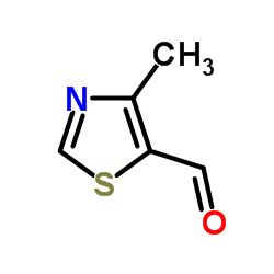 4-甲基噻唑-5-甲醛结构式