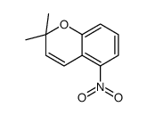 2,2-dimethyl-5-nitrochromene结构式