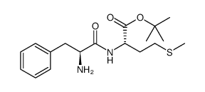 L-Methionine, N-L-phenylalanyl-, 1,1-dimethylethyl ester结构式