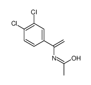 N-[1-(3,4-dichlorophenyl)ethenyl]acetamide结构式