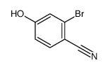 2-bromo-4-hydroxybenzonitrile结构式