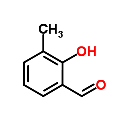 2-羟基-3-甲基苯甲醛结构式