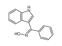 3-benzoylindole, Z-oxime结构式