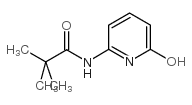 N-(6-羟基吡啶-2-基)-2,2-二甲基丙酰胺结构式