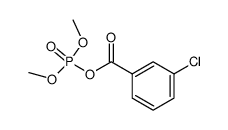 3-chlorobenzoic (dimethyl phosphoric) anhydride结构式