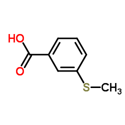 3-(甲硫基)苯甲酸结构式