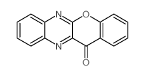 12H-[1]Benzopyrano[2,3-b]quinoxalin-12-one结构式