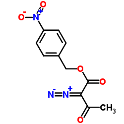 2-重氮乙酰乙酸对硝基苄酯结构式