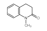1-甲基-3,4-二氢-1H-喹啉-2-酮结构式