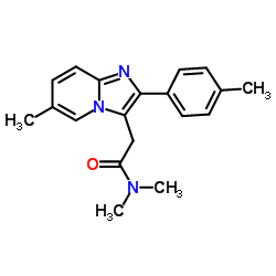 唑吡坦结构式