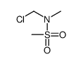 N-(chloromethyl)-N-methylmethanesulfonamide结构式