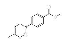 methyl 4-(5-methyl-3,6-dihydro-2H-1,2-oxazin-2-yl)benzoate结构式