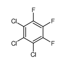 1,2,3-trichloro-4,5,6-trifluorobenzene结构式