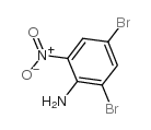 2,4-二溴-6-硝基苯胺结构式