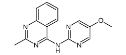 N-(5-methoxypyrimidin-2-yl)-2-methylquinazolin-4-amine结构式